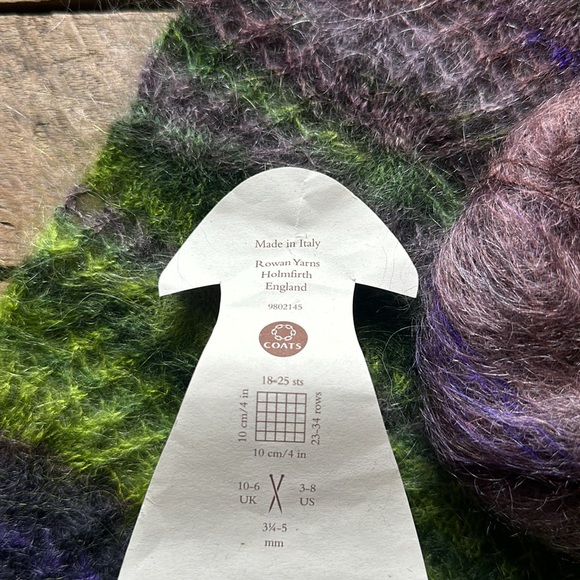 Rowan luxury yarn kidsilk haze stripe mohair/silk - Picture 3 of 5